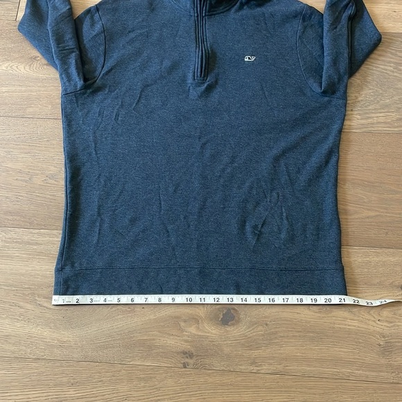 Vineyard Vines Quarter Zip Pullover 100% Pima Cotton Size Large - Picture 5 of 11